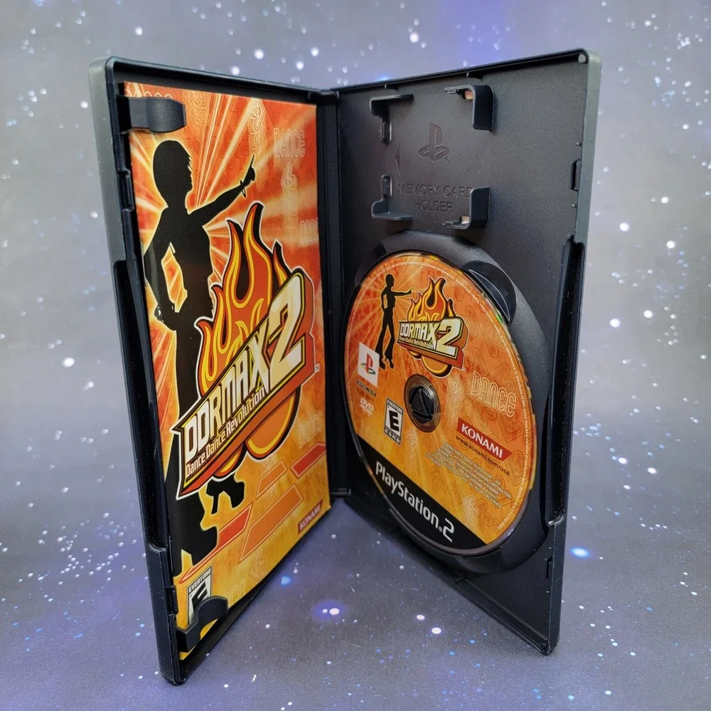 DDRMAX2 Dance Dance Revolution PS2 Konami PlayStation 2 Game SLUS-20711 CIB